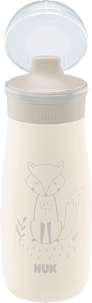 Kinderdrinkfles van roestvrij staal Mini-Me beige, 300 ml, 1 stuk