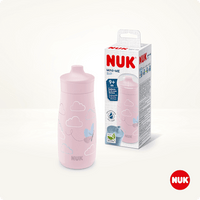 Mini-Me roze drinkfles voor kinderen, 300ml, 1 stuk