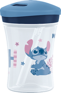 NUK Trinkhalmbecher First Choice Disney blau, ab 8. Monat, 230 ml, 1 St
