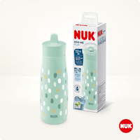 Mini-Me mint drinkrietje fles, 450ml, 1 stuk