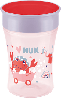 Drinkbeker Evolution Magic Cup rood/paars, 230 ml, 1 st.