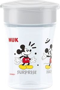 NUK Trinklernbecher First Choice Magic Disney grau, ab 8. Monat, 230 ml, 1 St