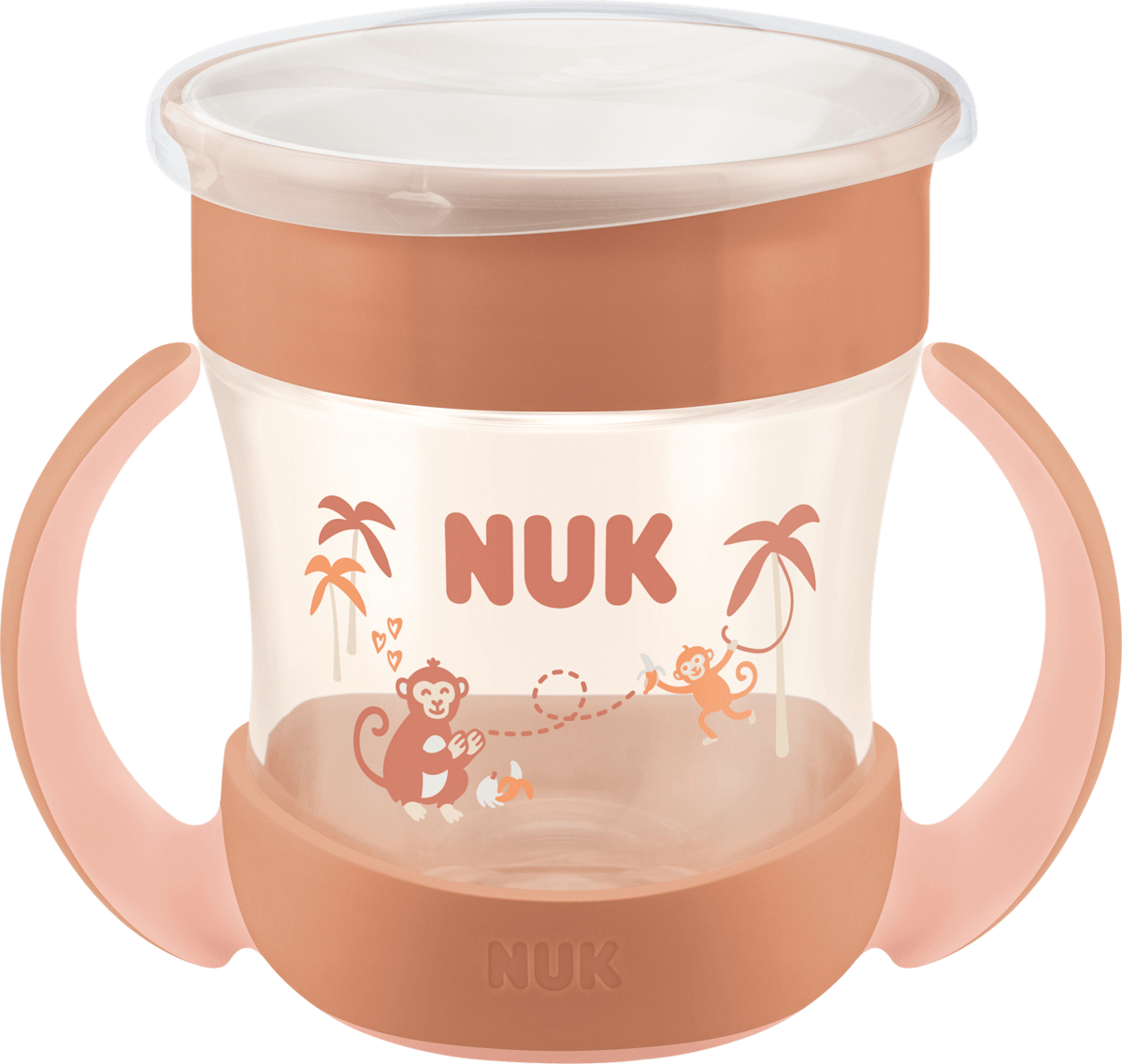 NUK Trinklernbecher First Choice Mini Magic orange, ab 6. Monat, 160 ml, 1 St