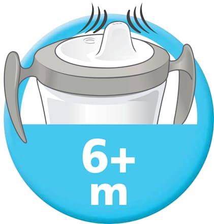 Drinkfles Evolution Trainer Cup blauw, 230 ml, 1 stuk
