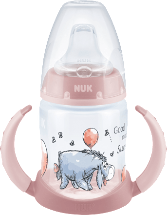 Trinklernflasche First Choice Disney Temperature Control , rosa, 6-18 Monate, 150ml, 1 St NUK
