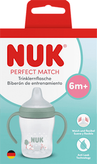 Trinklernflasche Perfect Match, grün, ab 6. Monat, 150 ml, 1 St