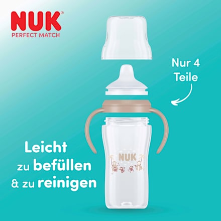 Trinklernflasche Perfect Match, grün, ab 6. Monat, 150 ml, 1 St