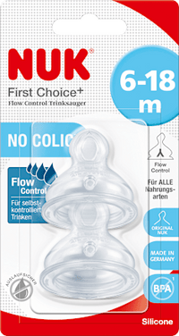 Trinksauger First Choice+ Silikon 6-18 Monate, 2 St NUK