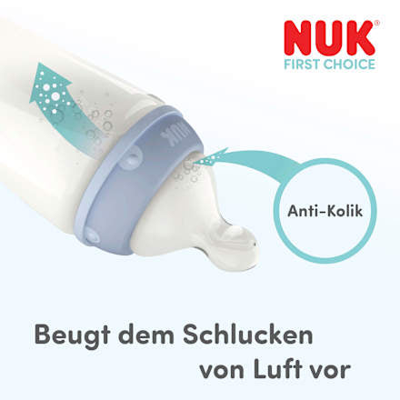 Trinksauger First Choice Silikon Flow Control, ab 6 Monate, 2 St