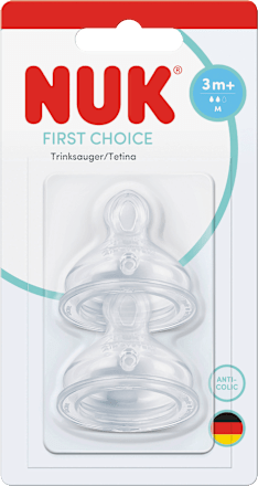 Trinksauger First Choice Silikon Gr. M, ab dem 3. Monat, 2 St