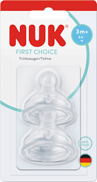 Trinksauger First Choice Silikon Gr. M, ab dem 3. Monat, 2 St