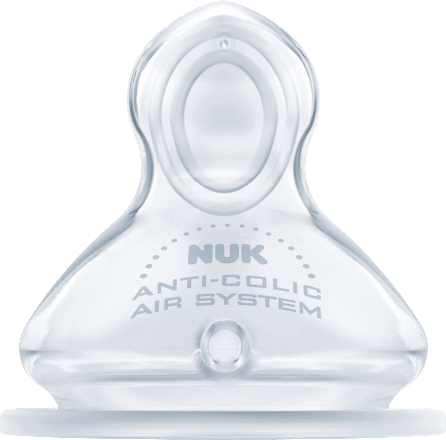 Trinksauger First Choice+ Silikon, Gr. M (Milch), 6-18 Monate, 2 St NUK