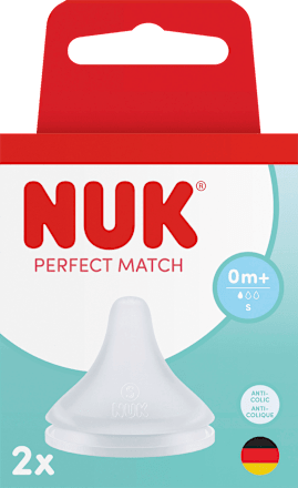 Trinksauger Perfect Match Silikon Gr. S, von Geburt an, 2 St
