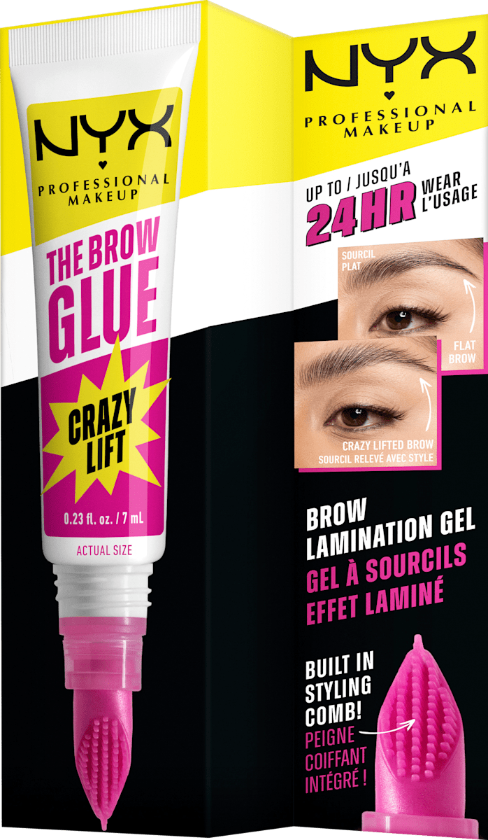Wenkbrauwgel The Brow Glue Crazy Lift 01, 7 ml