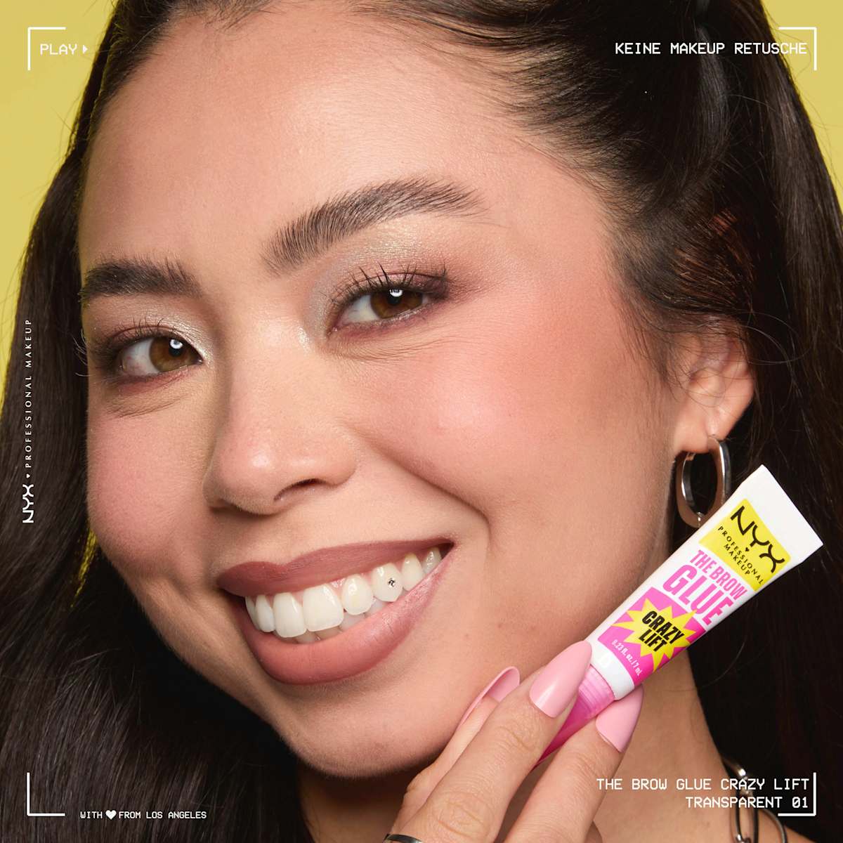 Wenkbrauwgel The Brow Glue Crazy Lift 01, 7 ml