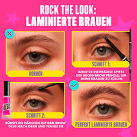 Wenkbrauwgel The Brow Glue Stick 01 Transparant, 5 g