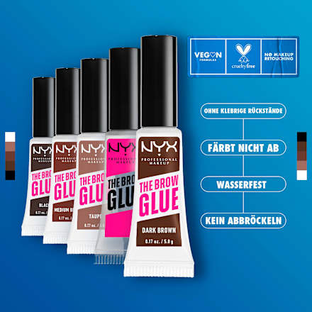 Augenbrauengel The Brow Glue Styler 02 Taupe Blond, 5 g
