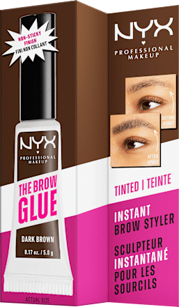 Augenbrauengel The Brow Glue Styler 04 Dark Brown, 5 g
