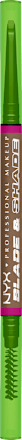 Wenkbrauwpotlood Blade &amp; Shade Nano, 04 Taupe, 0,06 g