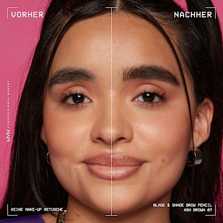 Augenbrauenstift Blade & Shade Nano 07 Ash Brown, 0,06 g