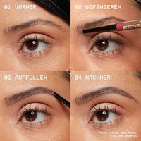 Augenbrauenstift Blade & Shade Nano, 12 Black, 0,06 g NYX PROFESSIONAL MAKEUP