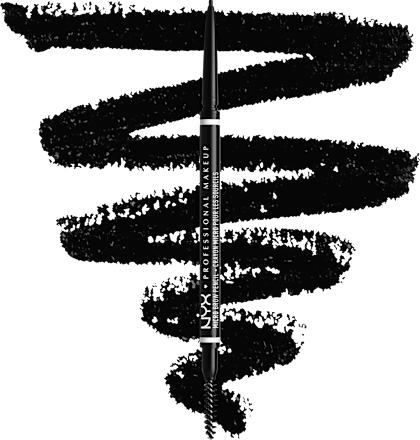 Augenbrauenstift Micro 08 Black, 0,09 g