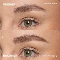 Augenbrauenstift Puder Fluff & Snatch 02 Taupe, 1 g