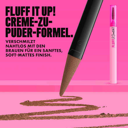 Augenbrauenstift Puder Fluff & Snatch 02 Taupe, 1 g