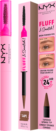Augenbrauenstift Puder Fluff & Snatch 02 Taupe, 1 g