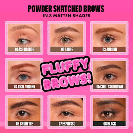 Augenbrauenstift Puder Fluff & Snatch 05 Cool Ash Brown, 1 g