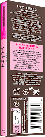 Augenbrauenstift Puder Fluff & Snatch 07 Espresso, 1 g