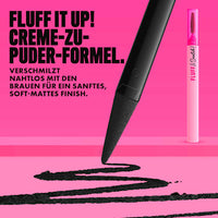 Augenbrauenstift Puder Fluff & Snatch 08 Schwarz, 1 g