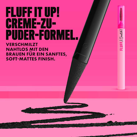 Augenbrauenstift Puder Fluff & Snatch 08 Schwarz, 1 g