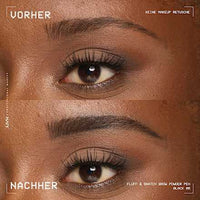 Augenbrauenstift Puder Fluff & Snatch 08 Schwarz, 1 g