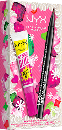 NYX PROFESSIONAL MAKEUP Augenbrauenstift & Augenbrauengel Set XMAS Brow Duo 02, 1 St