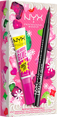 NYX PROFESSIONAL MAKEUP Augenbrauenstift & Augenbrauengel Set XMAS Brow Duo 02, 1 St