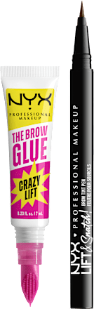 NYX PROFESSIONAL MAKEUP Augenbrauenstift & Augenbrauengel Set XMAS Brow Duo 02, 1 St