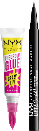 NYX PROFESSIONAL MAKEUP Augenbrauenstift & Augenbrauengel Set XMAS Brow Duo, 1 St
