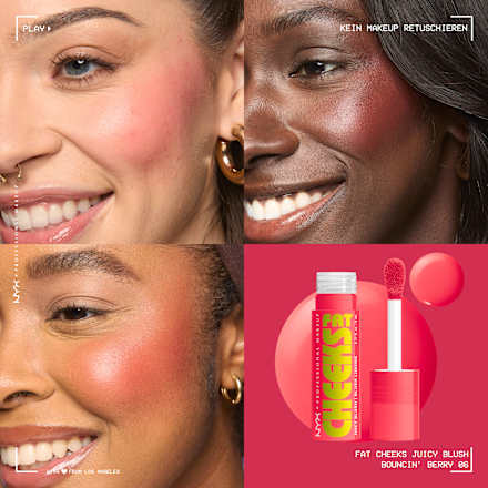 Blush Fat Cheeks Bouncin' Berry 06, 8 ml