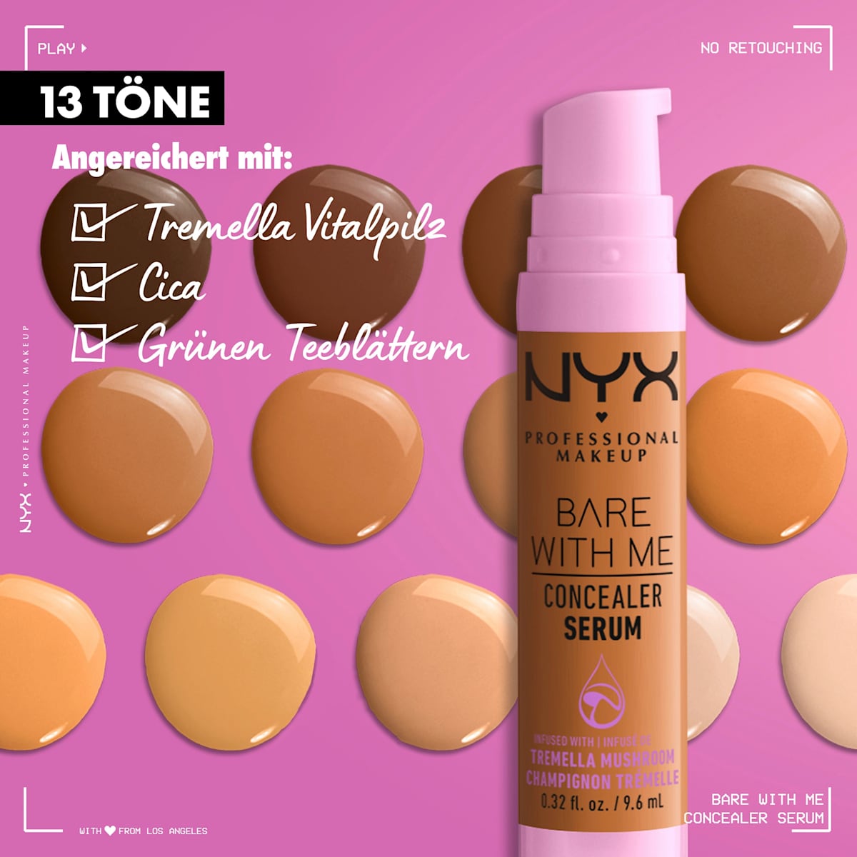 Concealer Serum Bare With Me 2.5 Medium Vanilla, 9,6 ml
