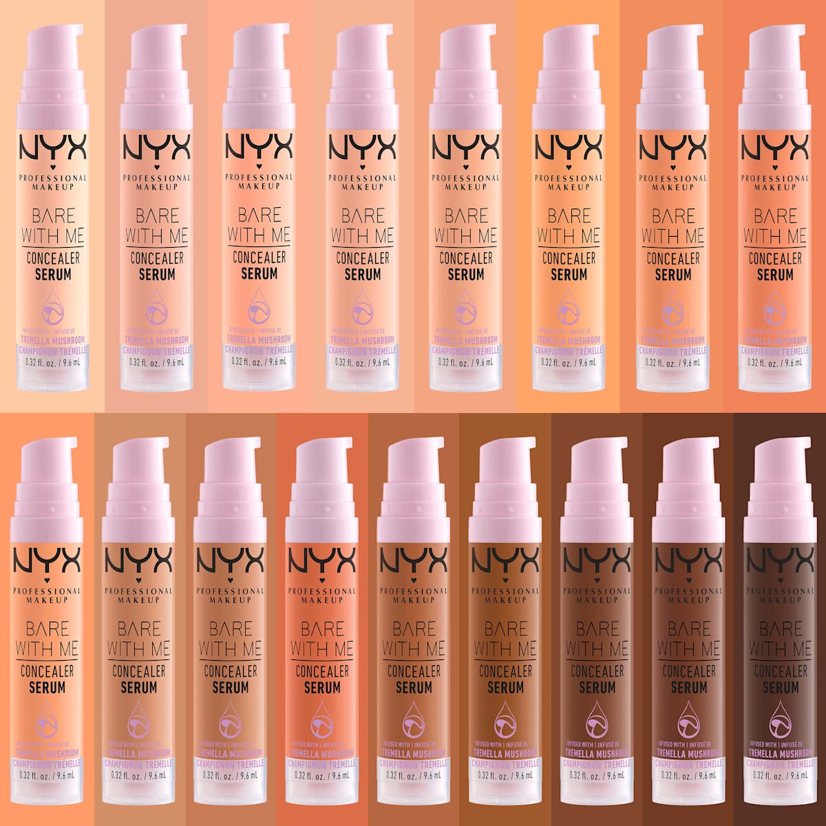 Concealer Serum Bare With Me 2.5 Medium Vanilla, 9,6 ml