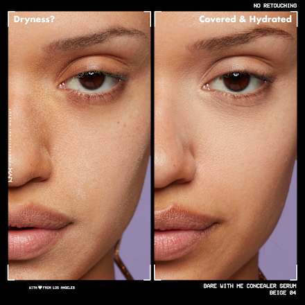 Concealer Serum Bare With Me Beige 04, 9,6 ml NYX PROFESSIONAL MAKEUP