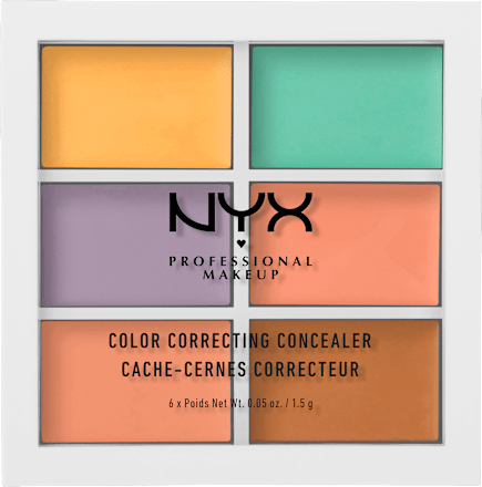 Contouringpalette 3C Color Correcting 04, 9 g NYX PROFESSIONAL MAKEUP