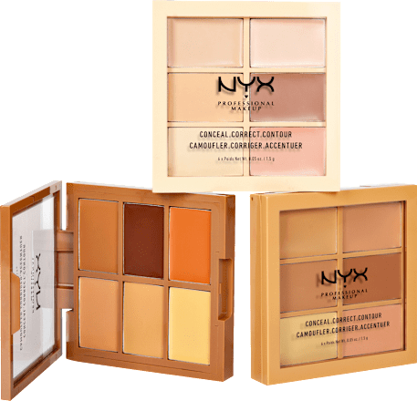 Contouringpalette 3C Color Correcting 04, 9 g NYX PROFESSIONAL MAKEUP
