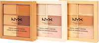 Contouringpalette 3C Color Correcting 04, 9 g NYX PROFESSIONAL MAKEUP