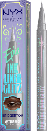 Eyeliner Bridgerton Epic Ink Glitz 01 Silber, 1 ml NYX PROFESSIONAL MAKEUP