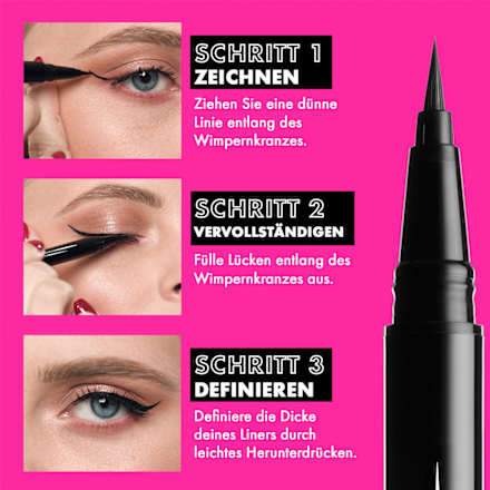 Eyeliner Epic Ink Liner 01 Black, 1 ml