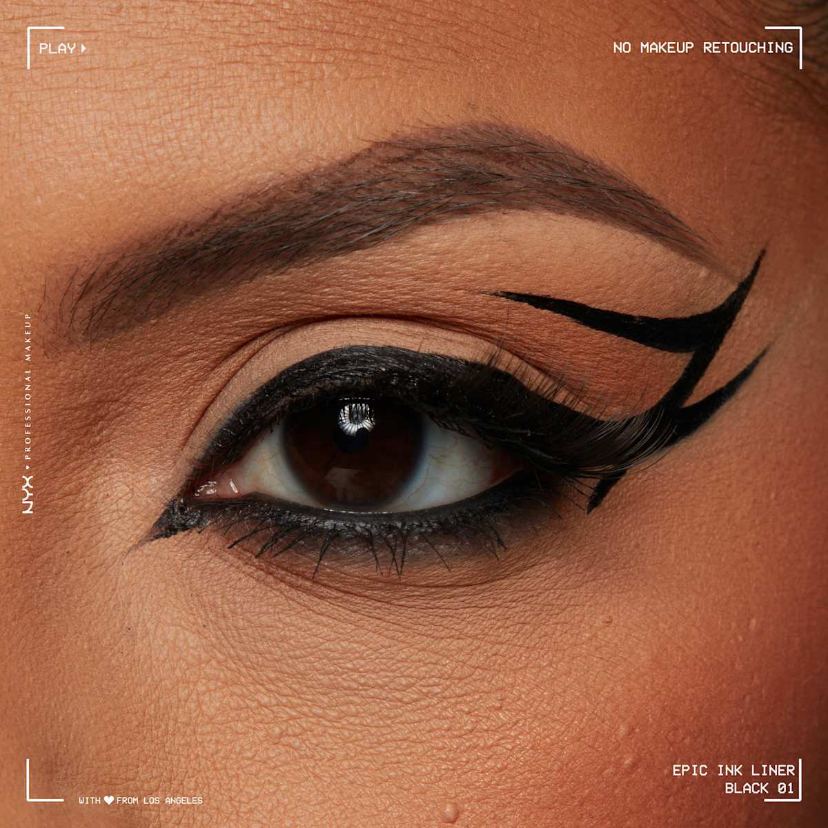 Eyeliner Epic Ink Liner 01 Zwart, 1 ml