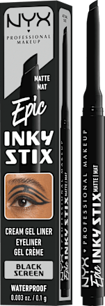 Eyeliner Epic Inky Stix Waterproof 01 Black Screen, 0,1 g