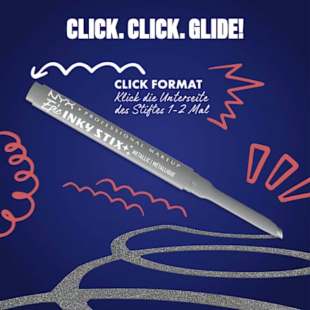 Eyeliner Epic Inky Stix Waterproof 16 Silver, 0,1 g